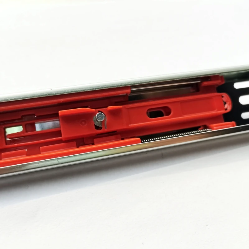 Cabinet Wardrobe Hardware Tool Box Ball Bearing Drawer Slides Kitchen Guide Slider 35mm Soft Close Drawer Slide