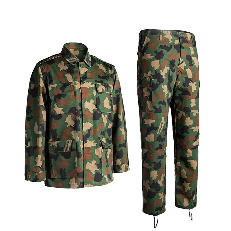 Wholesale Uniform tactical combat BDU Uniform Multilateral jungle Camo outdoor Hunting sports Suit