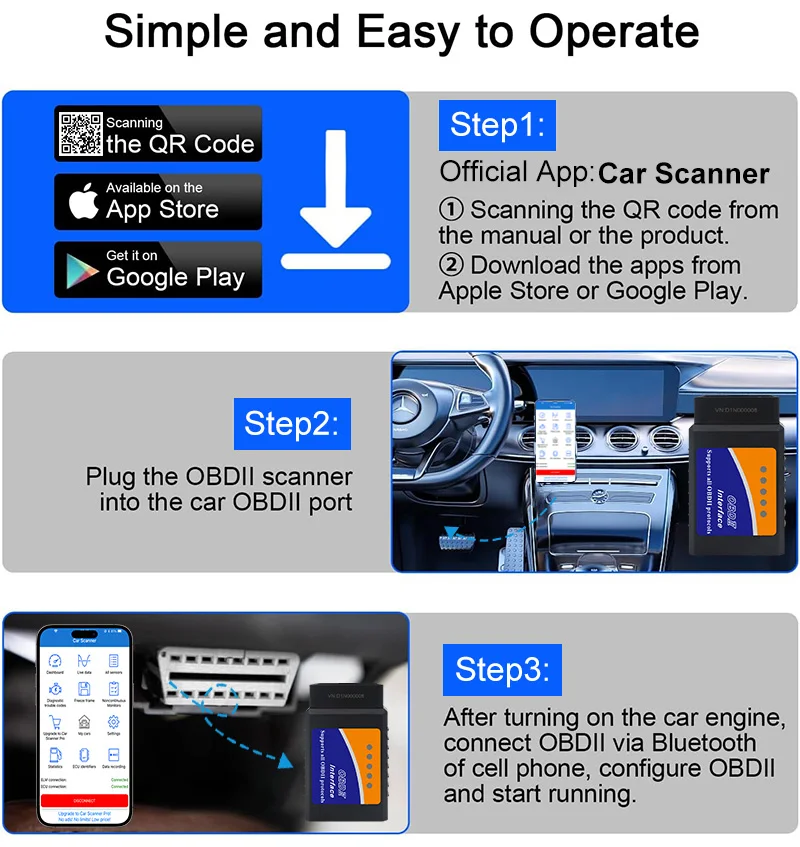 V03H4 новый лучший сканер OBD считыватель кодов автомобильный диагностический инструмент ELM 327 Супер Мини obd2 bluetooth 4 0 для Android IOS