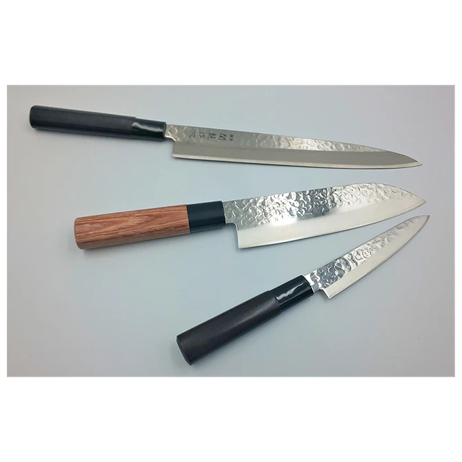 Японские кованые серии текстуры резак с неприлипающим покрытием для шеф-повара