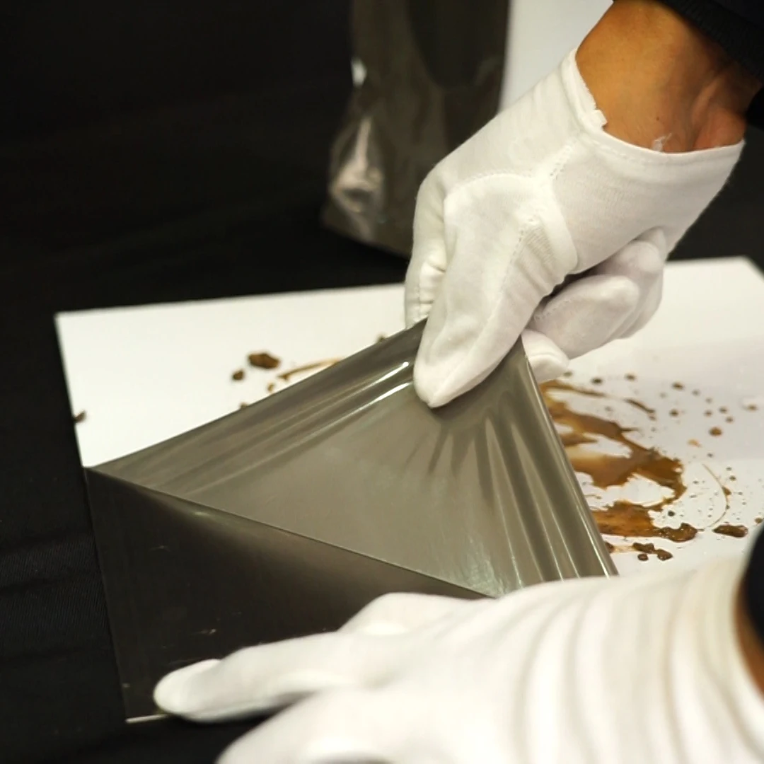 Wholesale Hot Selling Style Adhesive Pe Black and White Protective Film for Stainless Steel