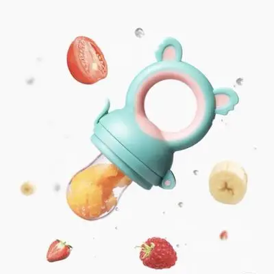 Wholesale kids nipple baby fruit pacifier fresh food grade material luxury pacifier boxes for food pacifier