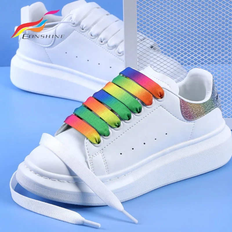 Shoelace Maker Wholesale Mc Women Queen Extra Fat Shoelace Wide Width 12mm for Sneaker