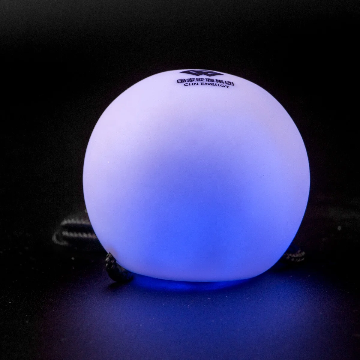 Colorful LED POI Dance Ball Flashing Light Dumped Body Glow Toy Ball