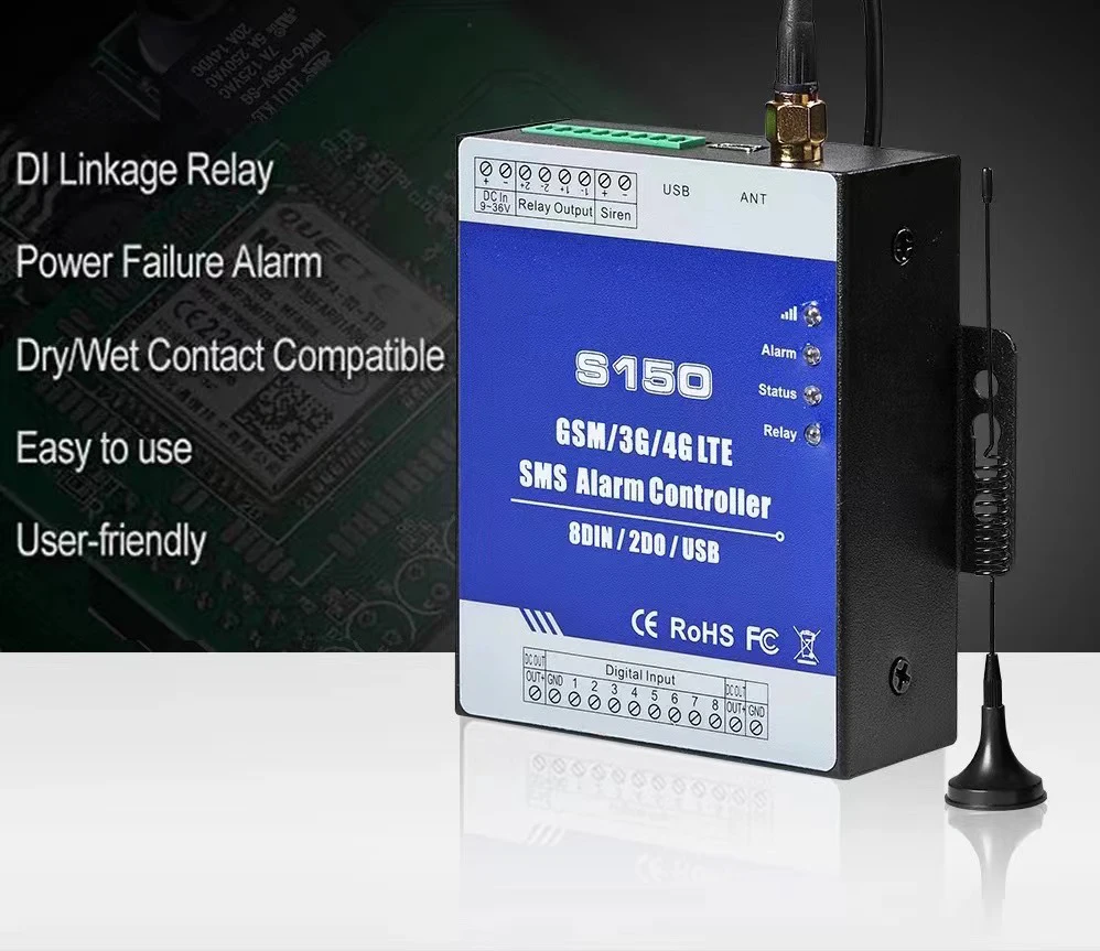 Pump Control on/off System S150 GSM SMS Alarm Controller