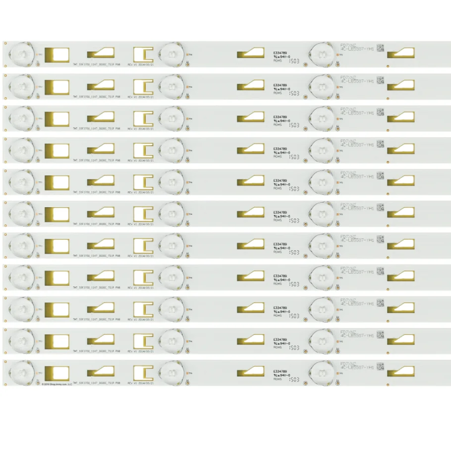 LED Backlight Strip For ST5461B03-1 4C-LB5507-YH1 TMT_55F3700_11X7 42-LB5507-ZM1 GIC55LB14_3030_V0.4_20140728 55FS3700 55FS3700T