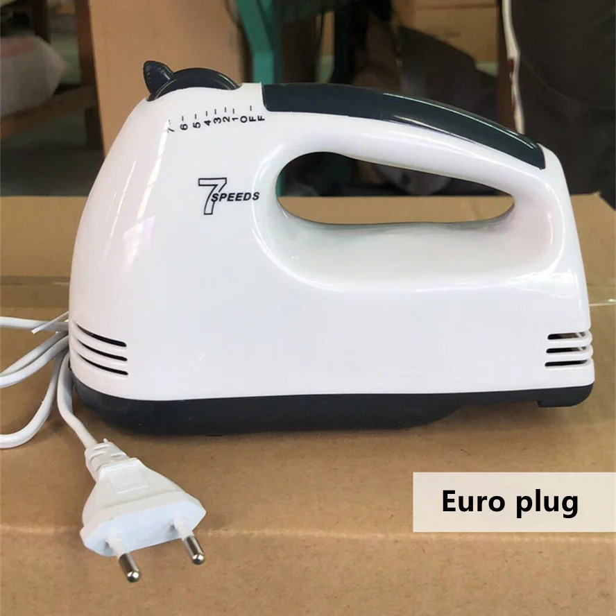 2021 Household Hand-Held Whisk Egg White Cream Automatic Mixer Small Baking 150W Electric stainless steel egg beater