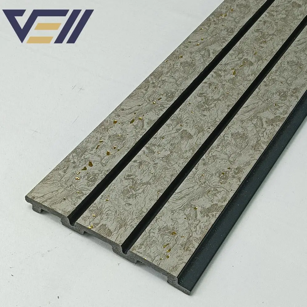 Customize polystyrene light weight new black curved interior PS wall panel decorative wall covering panels