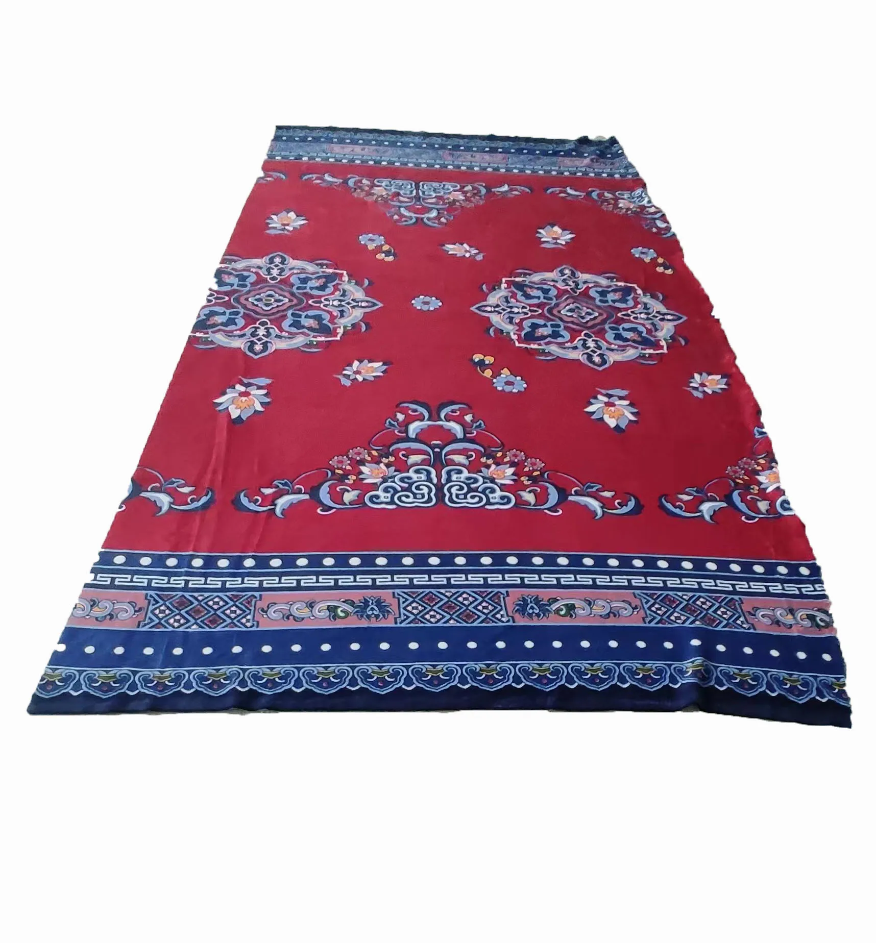 Bed Linings Store Online Single-Sided Printed Flannel Quilt Flannel Fleece Throw Fabric