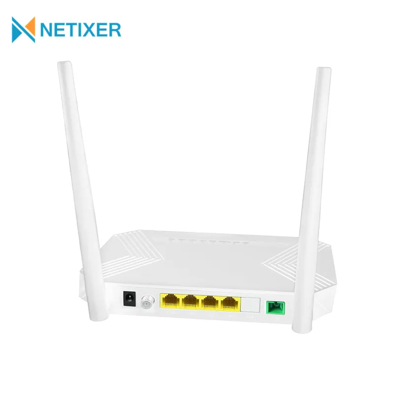 
2021 Hot Sale durable gpon onu 1ge port 1GE+1FE+CATV+WIFI onu wifi modem 