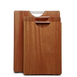 Custom Design Factory Ebony Wood Chopping Boards Supplier Laser Engraved Wood Serving Wooden Block Cutting Boards