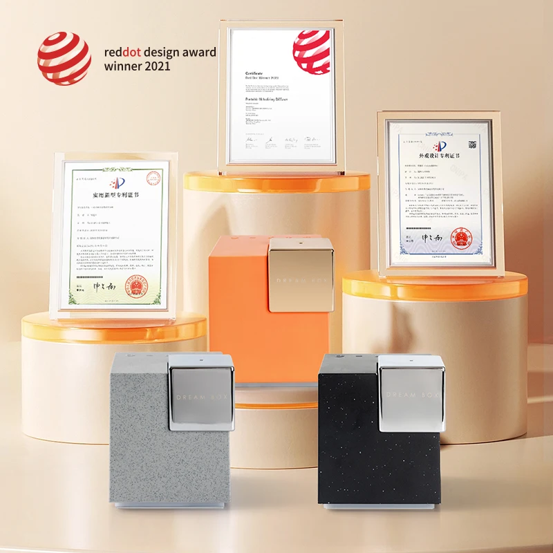 Lemoworld Pure Essential Oil Diffuser 10ml Bluetooth Speaker Aroma Diffuser Ultrasonic Mist diffuser with Music Player Function