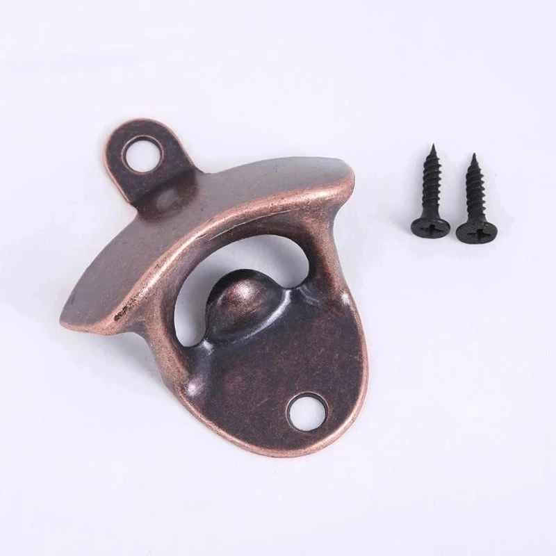 Пользовательская латунная сублимационная пустая настенная открывалка для бутылок чугунная пива набор с карабином и открывалкой