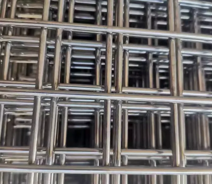 Large hole welding thick 304 stainless steel mesh square hole touch welding grid 1 * 2 whole plate grid isolation protection