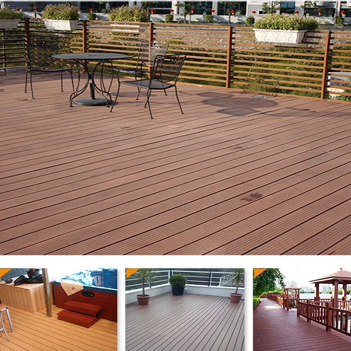 Wood Plastic Composite Outdoor Decking Wpc Decking Floor From China