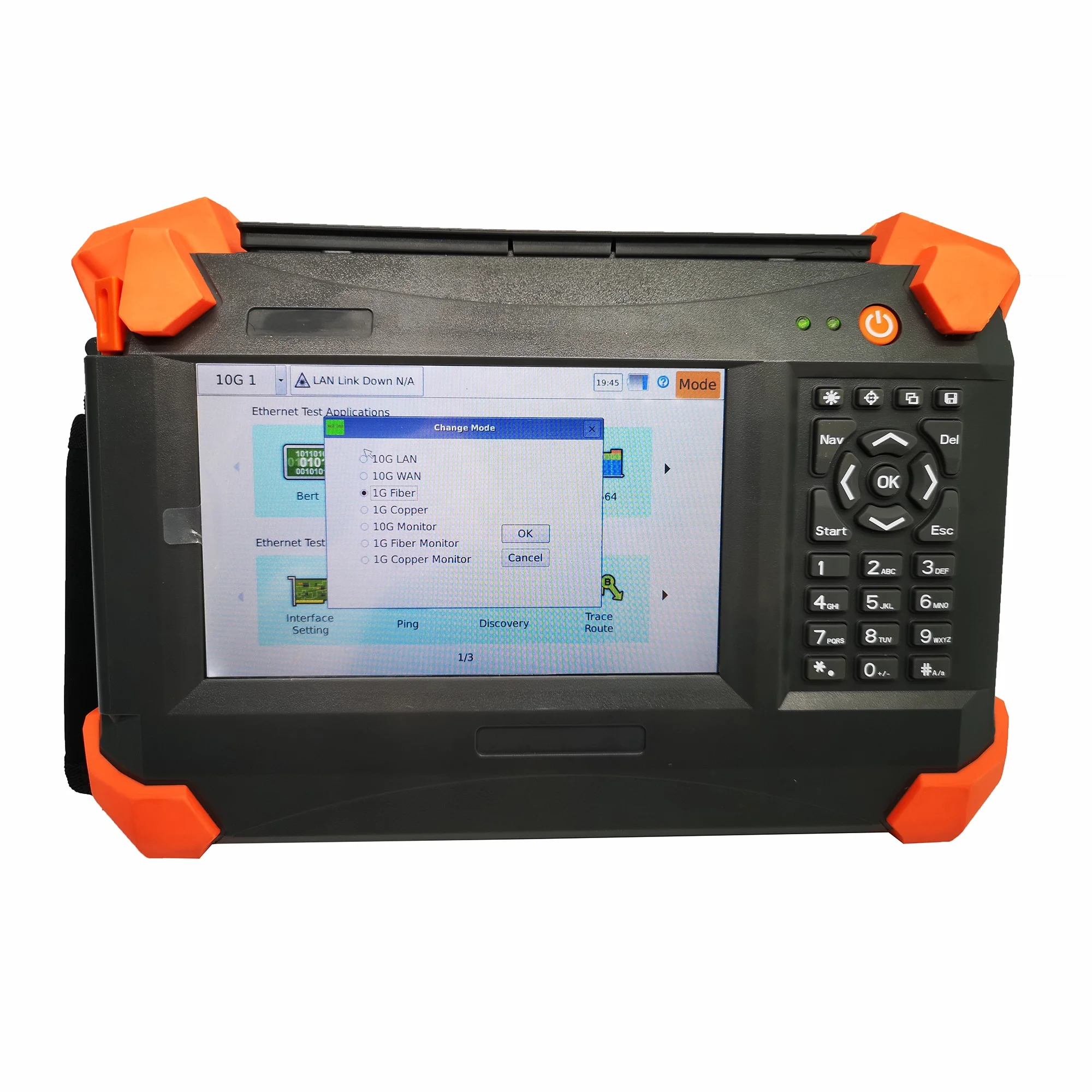 10/100/1000/10000M 10G Ethernet Network RJ45 LAN Cable Tester / CAT5E CAT6 SFP Multifunction Network Analyzer