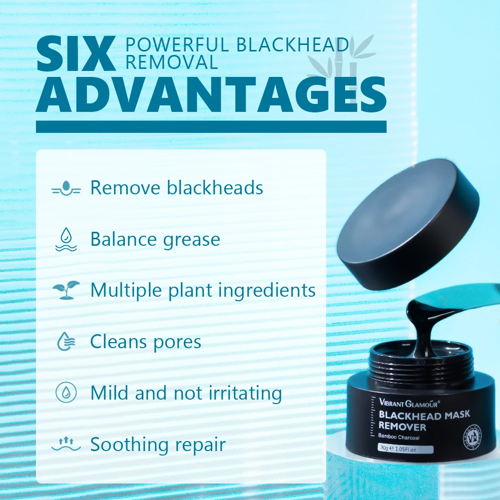 VIBRANT GLAMOUR  Acne Treatment Pore Anti-Aging Dark Spot absorb excess oil Soothe acne shrink pores Blackhead whitehead remover