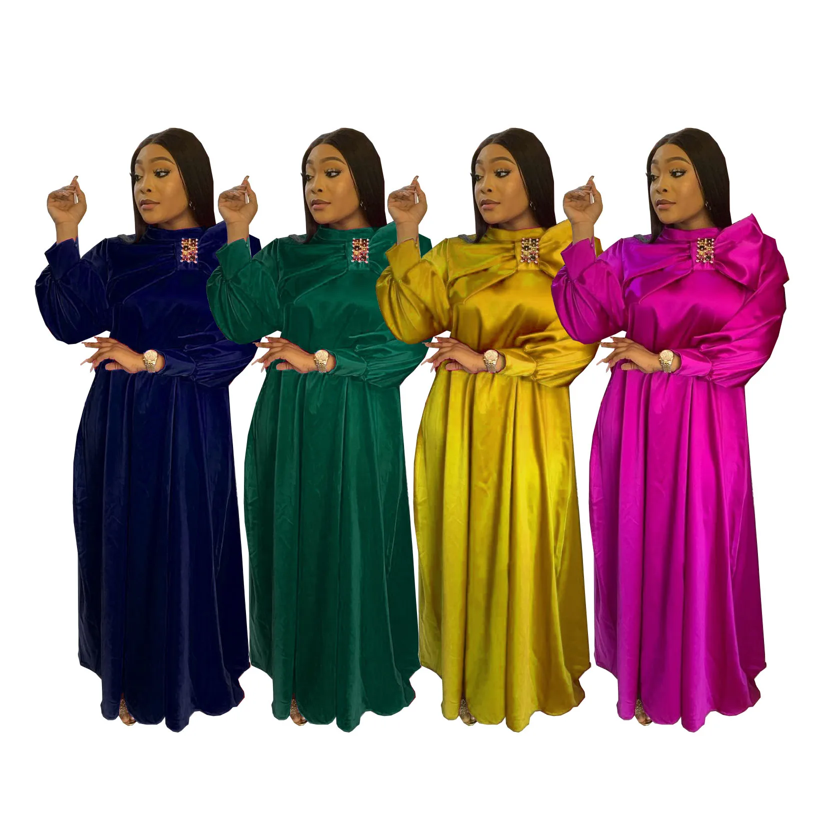 Модное 2023 платье в африканском стиле роскошное для вечеринки разноцветное высококачественное элегантное этническом европейском американском женская