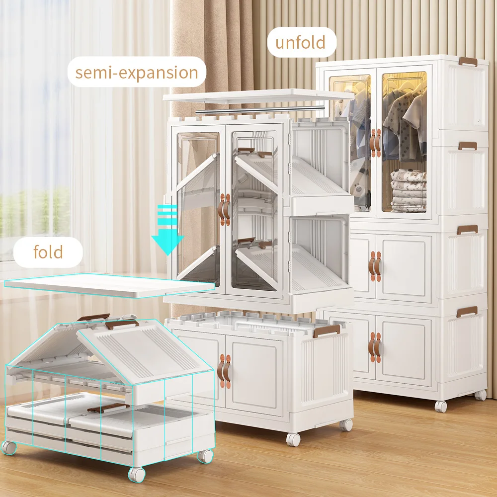 Foldable Closet Organizer Wardrobe Hanging Wardrobe Organiser Baby Foldable Wardrobe