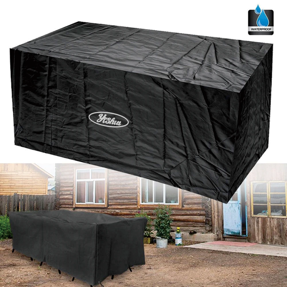 Wholesale High Quality Waterproof 3 Seats 4 Seats Outdoor Rectangular Garden Patio Furniture Cover
