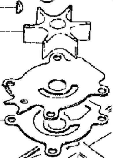 OEM Water Pump Repair Kit for 17400-94701