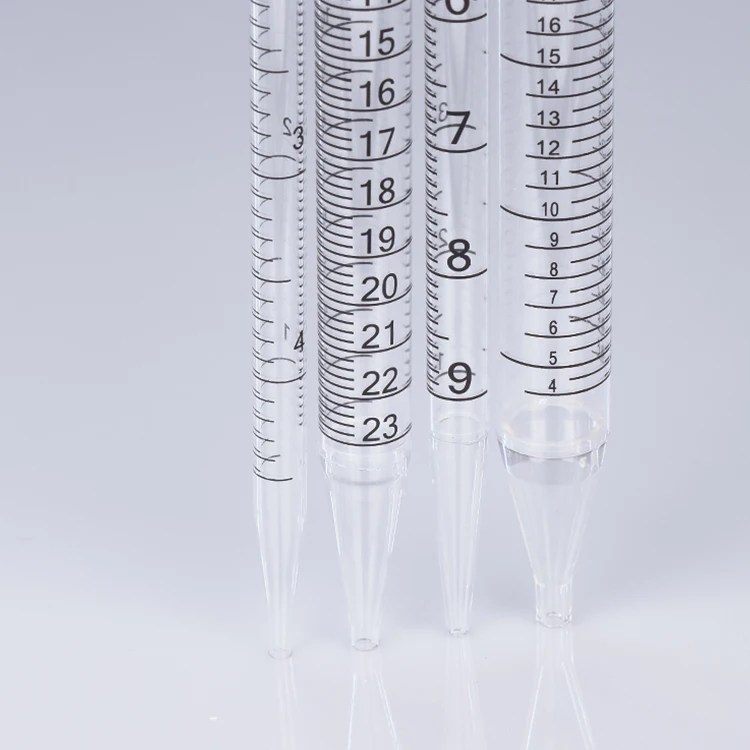 Wholesale Medical Grade PP Plastic High Transparency Clear Graduations Disposable Transfer Serological Pipettes