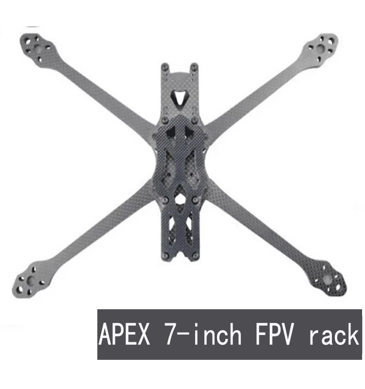 Hot Sale  7 Inch Fpv Drone Rack Carbon Fiber Mark 4 V2 F550  Lightweight Drone Frame Kit for Dji
