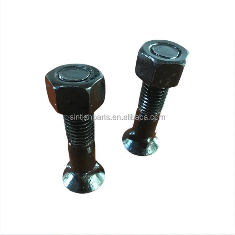 40Cr Material 12.9 Grade Excavator and Crawler Bulldozer Sprocket Plow Bolt and Nut 4F3658/4K0367 With Size 5/8X3