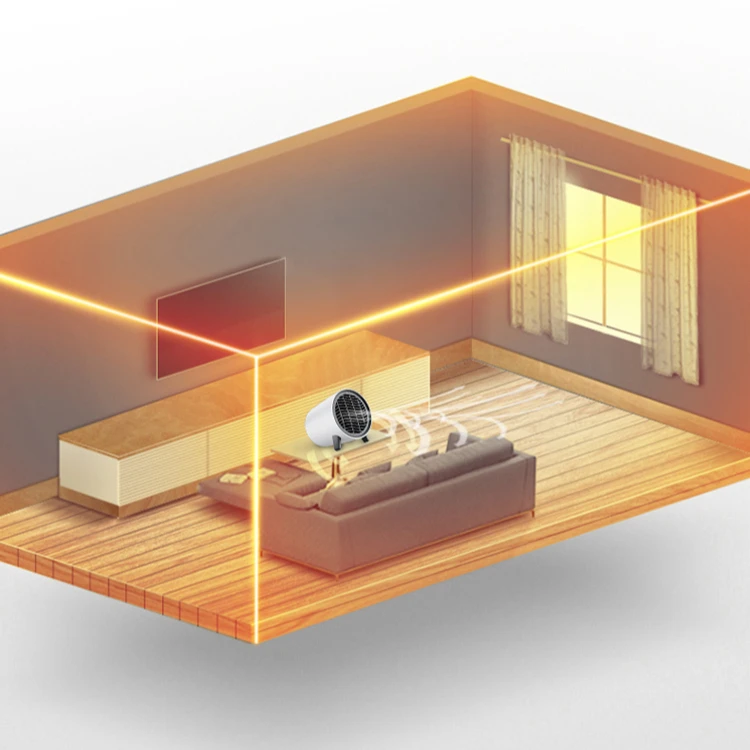 Portable Fan Heater Shaking Head Infrared Fan Electrical Heater Air Heater With 3C Ce Fcc Certificate