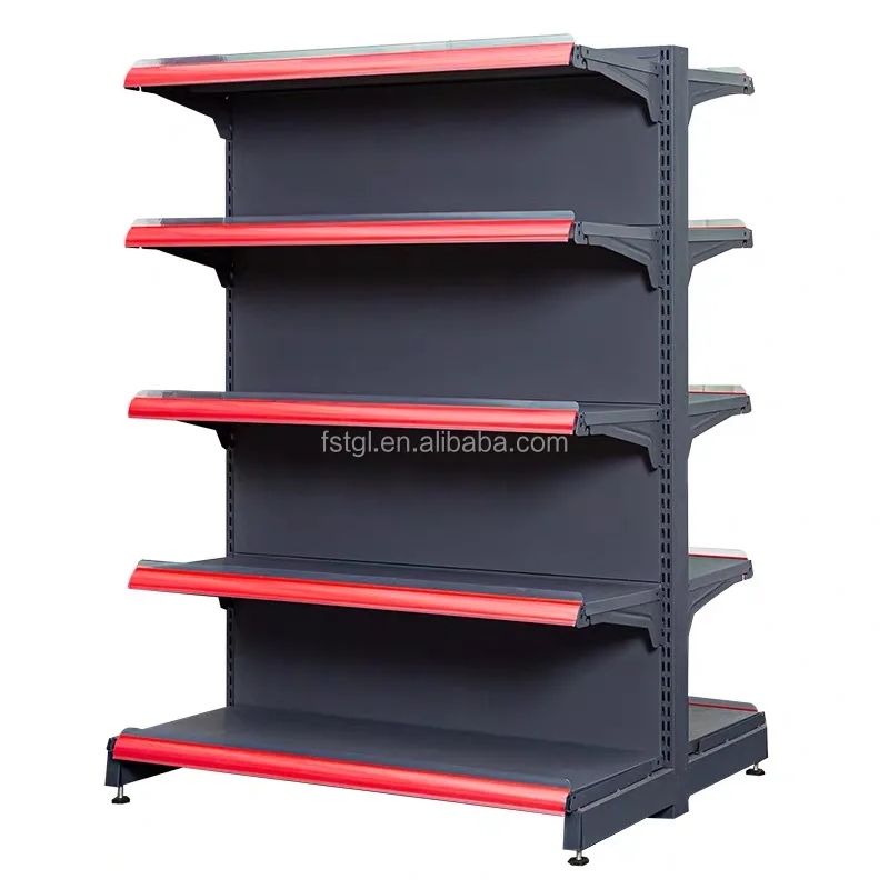 Chinese factory directly sale supermarket shelves dimensions metal shelf