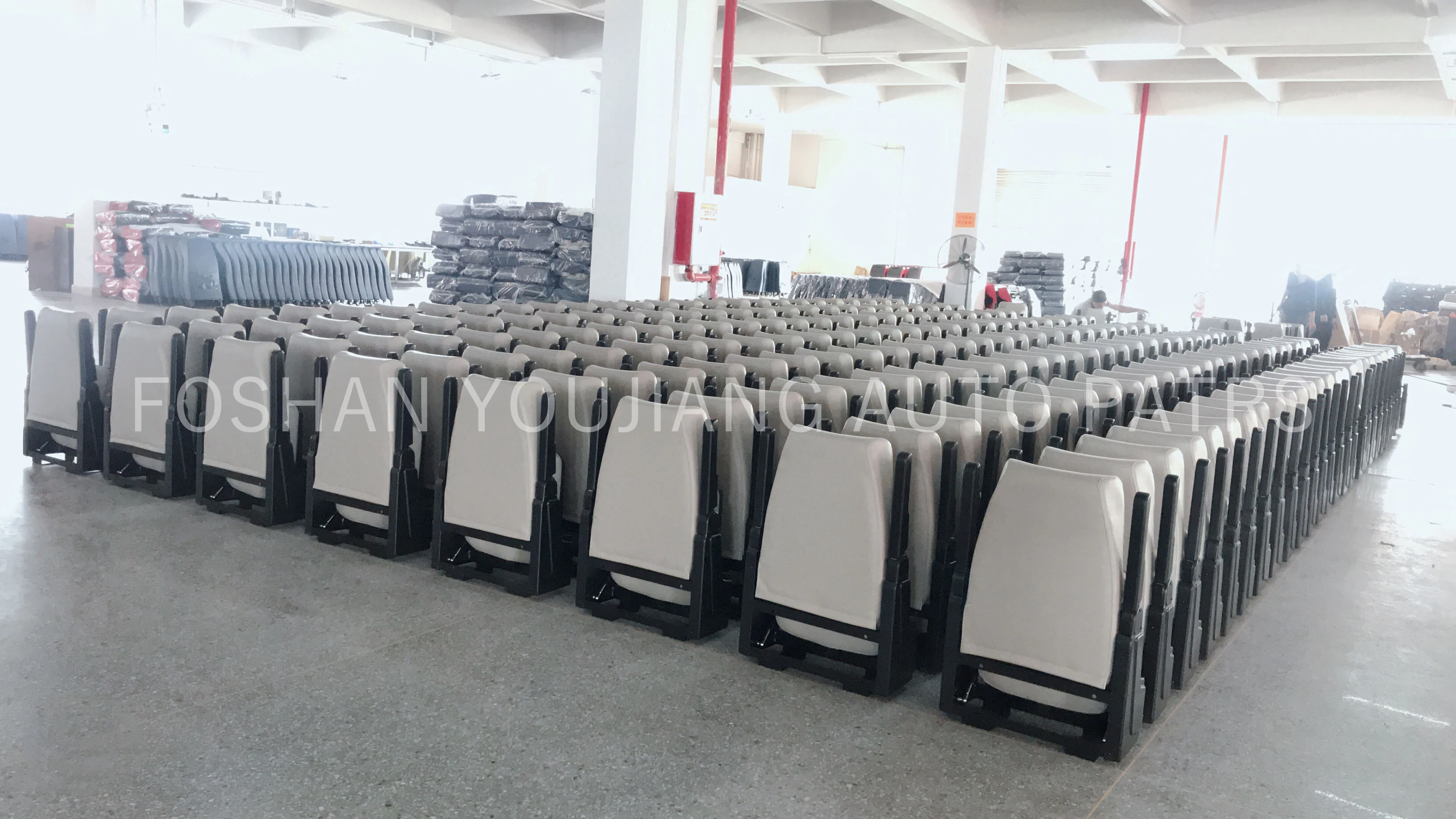 Folding ambulance seat with seat belt