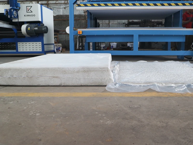 2022 новый стиль, полуавтоматическая машина для производства матрасов из пеноматериала и пружинного матраса