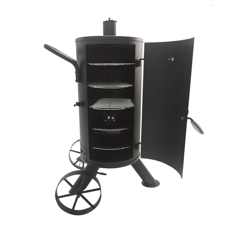 BBQ Grill Restaurant Hotel Cafe Fishing  Trolley Smoker Commercial Tower Barrel