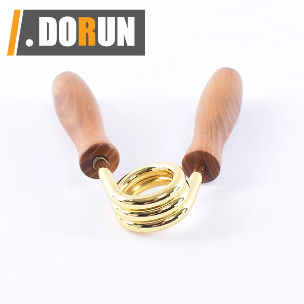 Mini Rose Wood Hand Grip Set, 100LB-200LB No Slip Heavy-Duty Grip Strengthener with Gift Box, Great Wrist and Forearm Training