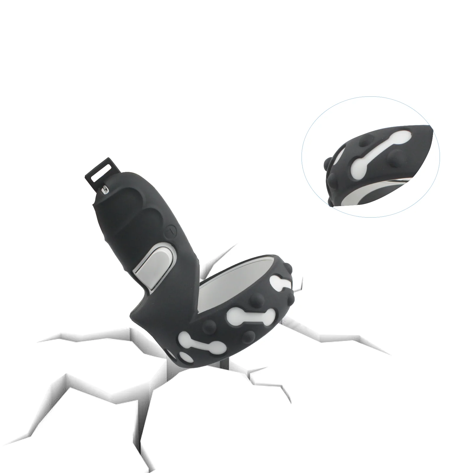 Hot sale, suitable for oculus quest 2 silicone protective sleeve vr accessory hand strap