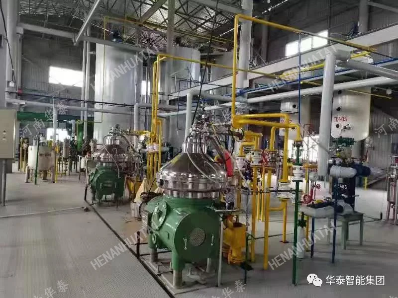 Continuous and automatic 30tpd soybean oil refining production