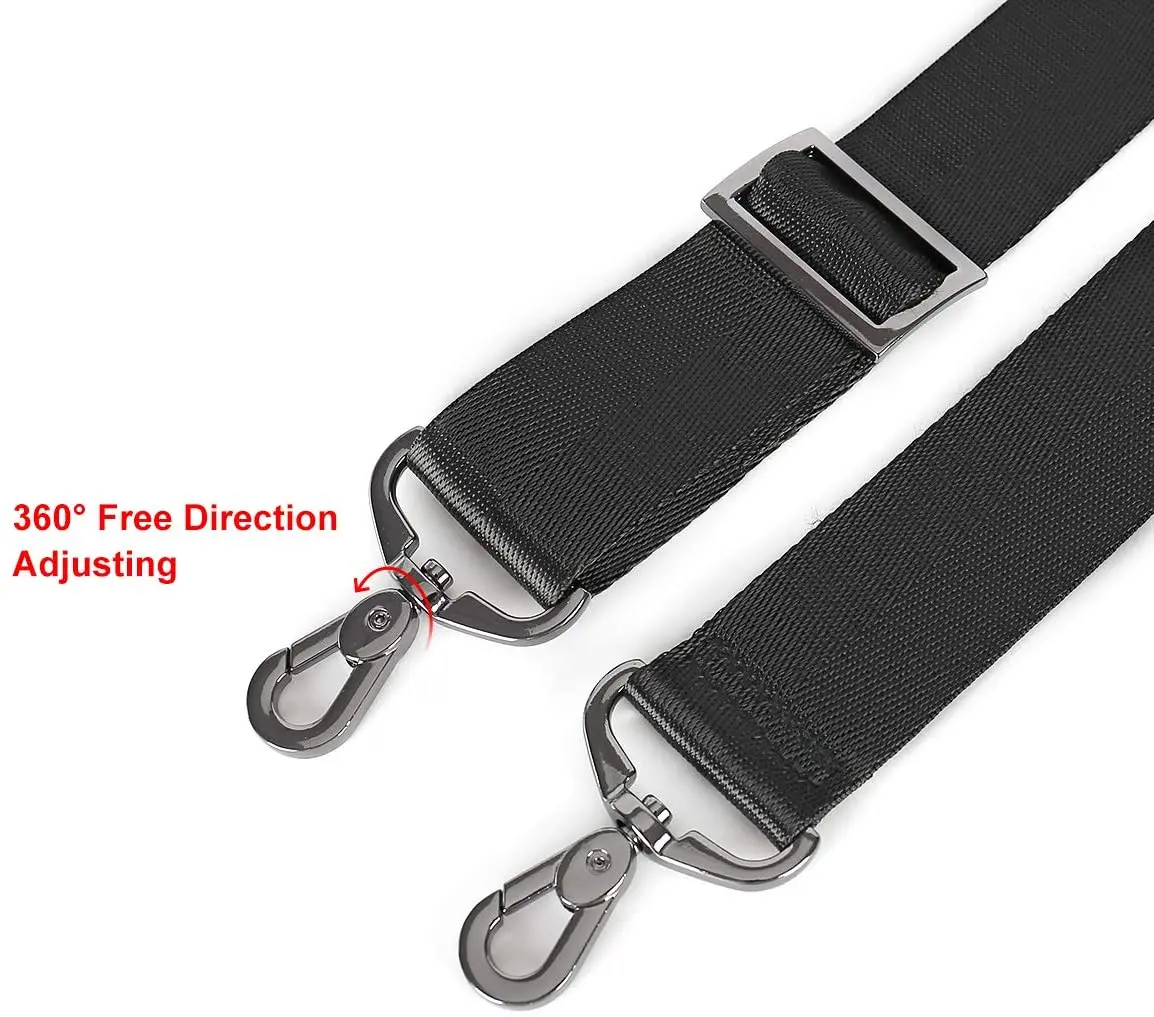 Universal Replacement Non-Slip Nylon Luggage Shoulder Strap for Laptop Messenger Crossbody Bag