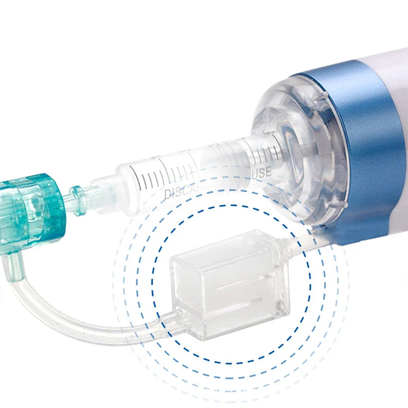 Haifeel wrinkle removal injector 9 pins pressure water meso mesotherapy gun