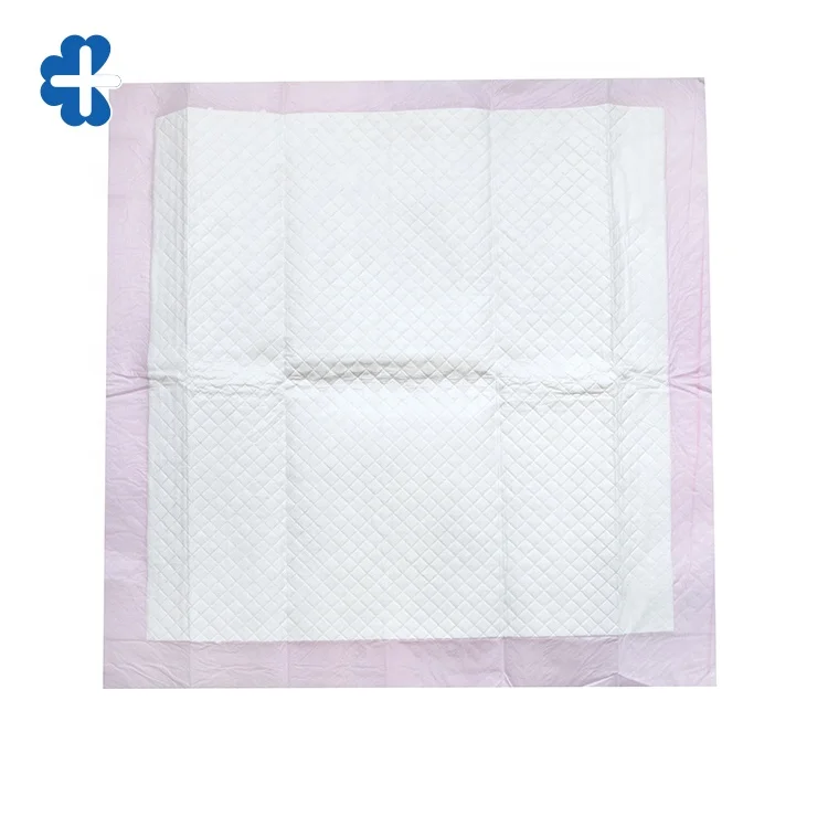 60*90cm Hospital  Breathable Nonwoven  Disposable UnderPads