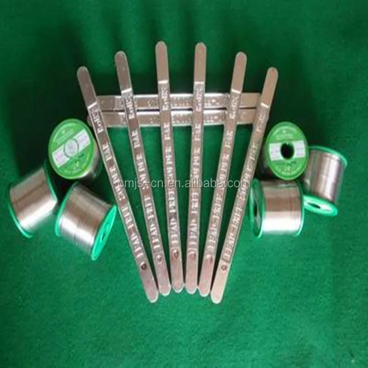 Low TEMP Tin Bismuth Solder Wire Sn42Bi57.6Ag0.4, lead free, flux cored or solid