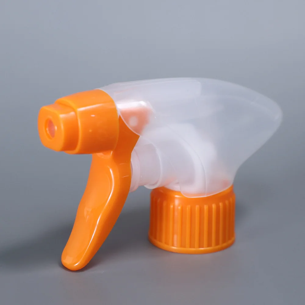 Factory Wholesale Orange Color OEM All Plastic Trigger Sprayer Pump 28/410 PP Trigger Sprayer