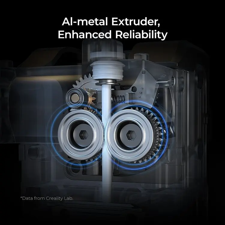 Creative K1C High Accuracy auto leveling 600mm/s Max Printing Speed Carbon Fiber filament applicable FDM 3D Printer 3d model making machine