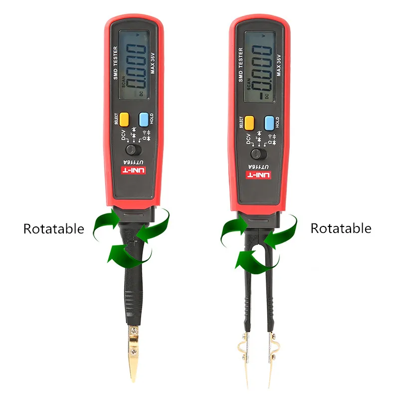 UNI-T UT116A SMD тестер; Резистор/конденсатор/диод (RCD) параметр метр Метр/цифровой мультиметр SMD UT116C