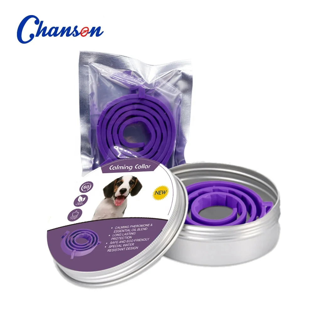 Adjustable anxiety dog cat collar real effective kitten cat pet pheromone calm collars