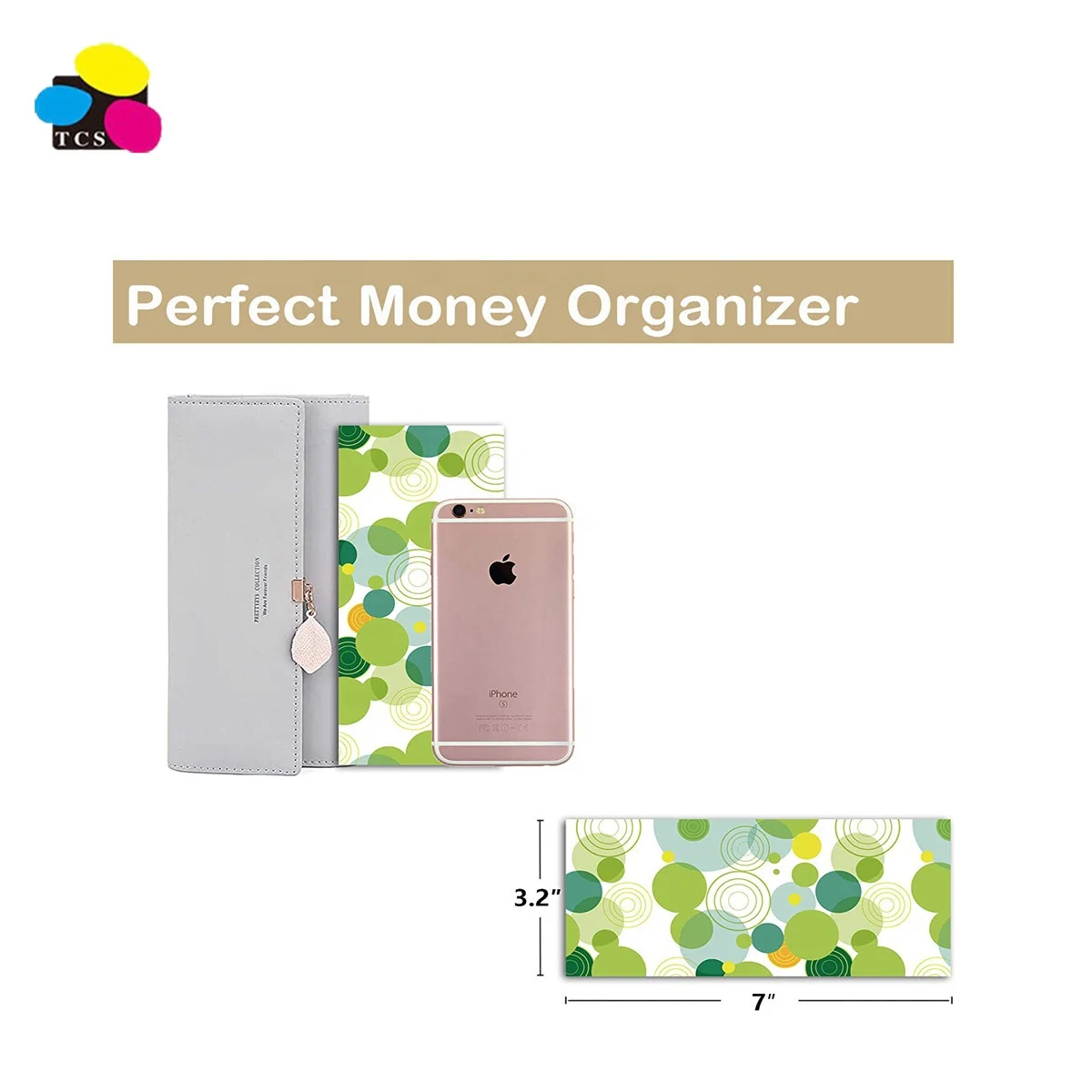 Shanghai Lehui 12 Packed Water Resistant Laminated Cash Envelope with Expense Tracker Sheets For Money Savings and Finance Recor