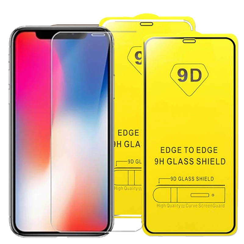  9D Защита экрана для apple iPhone SE 2020 8 7 6 Plus защитное стекло 9H полное закаленное 11 Pro X XR XS