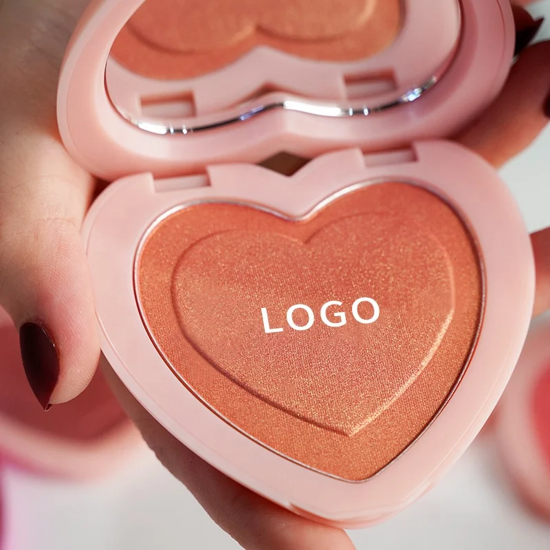 8 Colors Blush Palette Waterproof Matte Bright Shimmer Face Contour and Highlight Private Label Blush Powder