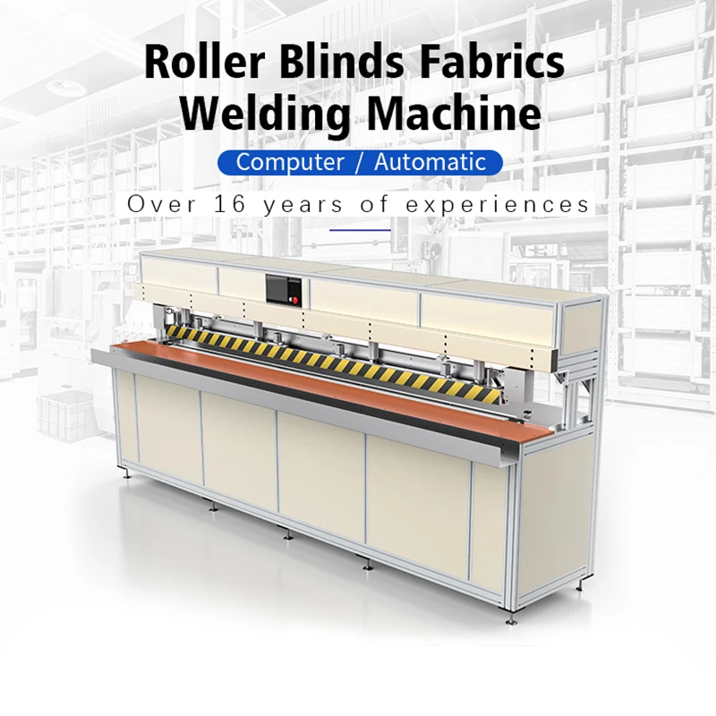 4M New Product Explosion Automatic Roller Blind Pocket Welding Machine