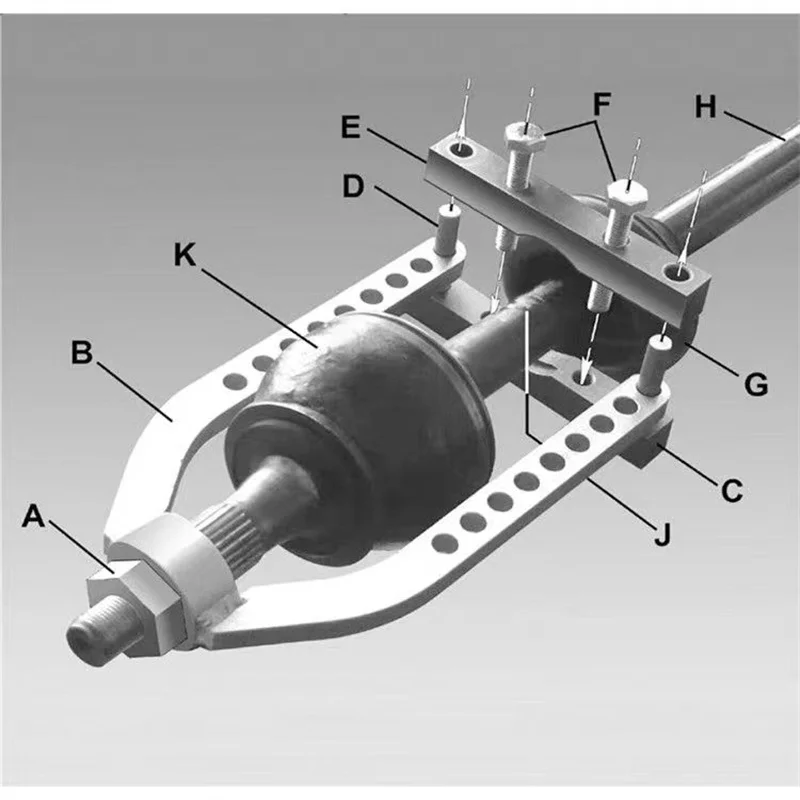 Heavy Duty Other Vehicle Tools Universal Propshaft Separator Fully Adjustable Assembly Tool CV Joint Puller