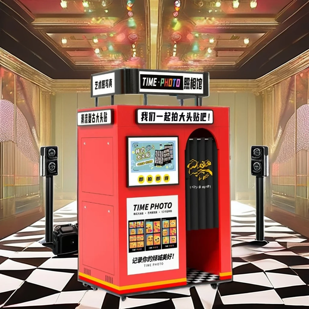 Self-Serve Korean Wedding Photo Booth Compatible with SLR Camera iPad Smartphones for Sale